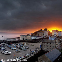 Buy canvas prints of Tenby Harbour Dawn by Creative Photography Wales