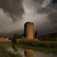 Buy canvas prints of Tretower Storm by Creative Photography Wales