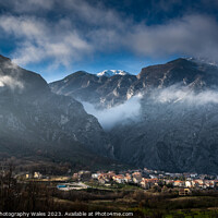 Buy canvas prints of Vallone di San Martino Gorge, The Abruzzo, Italy by Creative Photography Wales