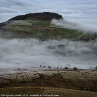 Buy canvas prints of Tor y Foel Misty landscape by Creative Photography Wales