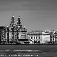 Buy canvas prints of Liverpool City Panorama by Creative Photography Wales