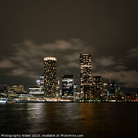 Buy canvas prints of Canary Wharf, London by Creative Photography Wales