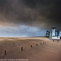 Buy canvas prints of Llanelli Sandstorm by Creative Photography Wales