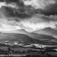 Buy canvas prints of Pen y Fan January Storm by Creative Photography Wales
