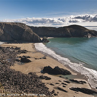 Buy canvas prints of Ogof y Cae, nr Solva by Creative Photography Wales