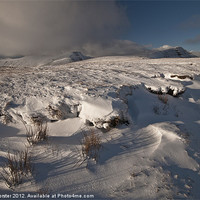 Buy canvas prints of Pen y Fan winter storm by Creative Photography Wales