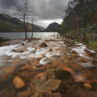 Buy canvas prints of Buttemere waterflow by Creative Photography Wales