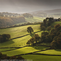 Buy canvas prints of Epynt Autumn Dawn by Creative Photography Wales
