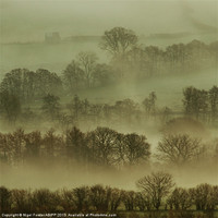 Buy canvas prints of Pencelli Mist by Creative Photography Wales