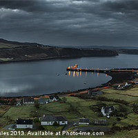 Buy canvas prints of Uig Dawn, Isle of Skye, Scotland by Creative Photography Wales