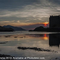 Buy canvas prints of Eilean Donan Castle, Scotland by Creative Photography Wales