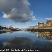 Buy canvas prints of Eilean Donan Castle, Scotland by Creative Photography Wales