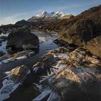 Buy canvas prints of River Sligachan, Isle of Skye, Scotland by Creative Photography Wales
