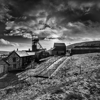 Buy canvas prints of Big Pit at Blaenavon by Creative Photography Wales