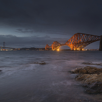 Buy canvas prints of Forth Rail Bridge  by Creative Photography Wales