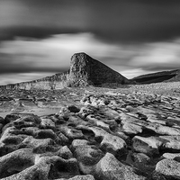 Buy canvas prints of Nash Point on the Glamorgan Heritage Coast by Creative Photography Wales