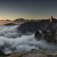 Buy canvas prints of Dolomites Landscape by Creative Photography Wales