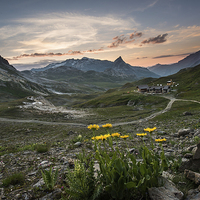 Buy canvas prints of French Alps on the GR5 by Creative Photography Wales