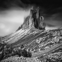 Buy canvas prints of Tre Cime in the Dolomites by Creative Photography Wales