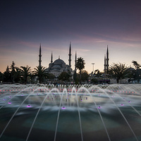 Buy canvas prints of Aya Sofia in Istanbul, Turkey by Creative Photography Wales