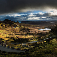Buy canvas prints of The Quiraing Winter Light on Isle of Skye by Creative Photography Wales