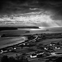 Buy canvas prints of Uig Harbour, Isle of Skye by Creative Photography Wales