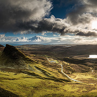 Buy canvas prints of The Quiraing on Isle of Skye by Creative Photography Wales
