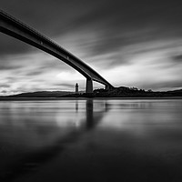 Buy canvas prints of Skye Bridge Lighthouse by Creative Photography Wales