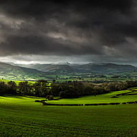 Buy canvas prints of Pen y Fan and Brecon Beacons Panorama by Creative Photography Wales