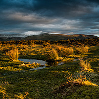 Buy canvas prints of Brecon Beacons Panorama by Creative Photography Wales