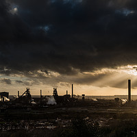 Buy canvas prints of Port Talbot Steelworks by Creative Photography Wales