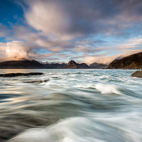 Buy canvas prints of Elgol Seascape by Creative Photography Wales
