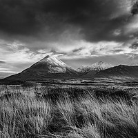 Buy canvas prints of The Red Cuillins by Creative Photography Wales