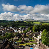 Buy canvas prints of Brecon view from Cathedral Tower by Creative Photography Wales