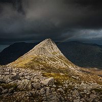 Buy canvas prints of Tryfan Storm, Snowdonia National Park by Creative Photography Wales