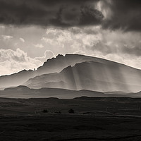 Buy canvas prints of Trotternish Ridge Light on Isle of Skye by Creative Photography Wales