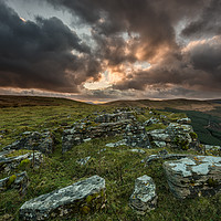 Buy canvas prints of View to Tor y Foel, and Talybont Reservoir Brecon  by Creative Photography Wales