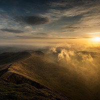Buy canvas prints of Pen y Fan Spring Light by Creative Photography Wales