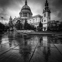 Buy canvas prints of St Pauls Cathedral, London by Creative Photography Wales
