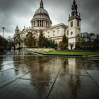 Buy canvas prints of St Pauls Cathedral, London by Creative Photography Wales