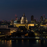 Buy canvas prints of Thames Embankment, London by Creative Photography Wales