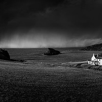 Buy canvas prints of Duntulm Castle on Isle of Skye by Creative Photography Wales