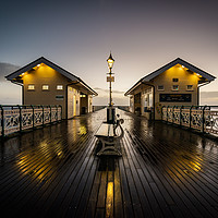 Buy canvas prints of Penarth Pier at Dawn by Creative Photography Wales