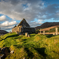 Buy canvas prints of Cill Chriosd Chapel on Isle of Skye by Creative Photography Wales