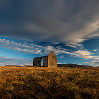 Buy canvas prints of Kilmuir Church Landscape on Isle of Skye by Creative Photography Wales