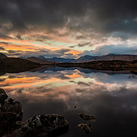 Buy canvas prints of Rannoch Moor and Glencoe Landscape. Scotland Image by Creative Photography Wales
