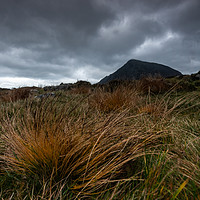 Buy canvas prints of Cwm Idwal Landscape to Pen yr Ole Wen, Snowdonia N by Creative Photography Wales