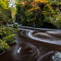 Buy canvas prints of Fairy Glen; Snowdonia National Park by Creative Photography Wales