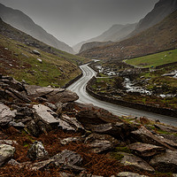 Buy canvas prints of Llanberis Pass, Snowdonia National Park by Creative Photography Wales