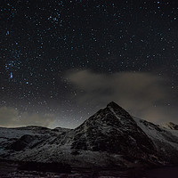Buy canvas prints of Tryfan Night Sky by Creative Photography Wales